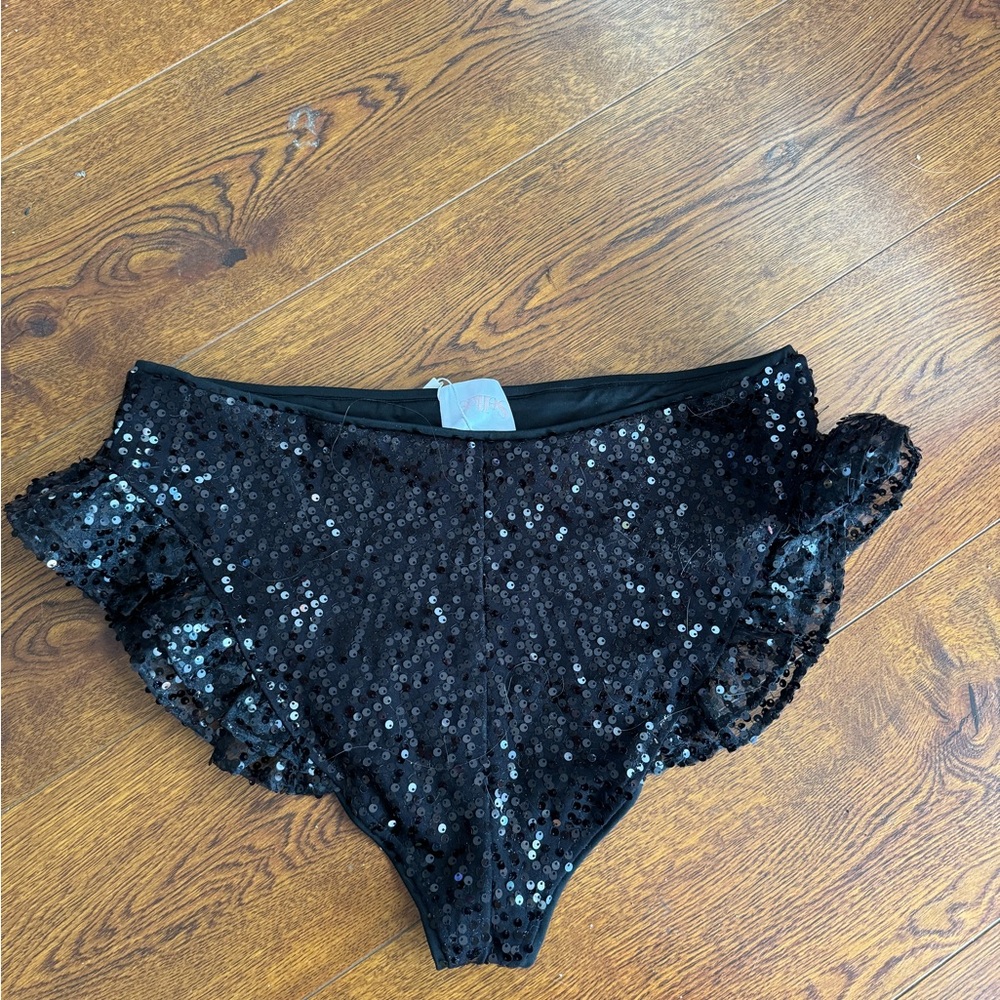 NWT Selkie Black Sequin Bloomers - Picture 3 of 5
